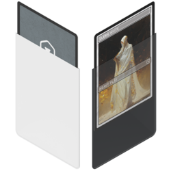 Heavy Play Standard Card Sleeves Cleric White (100)